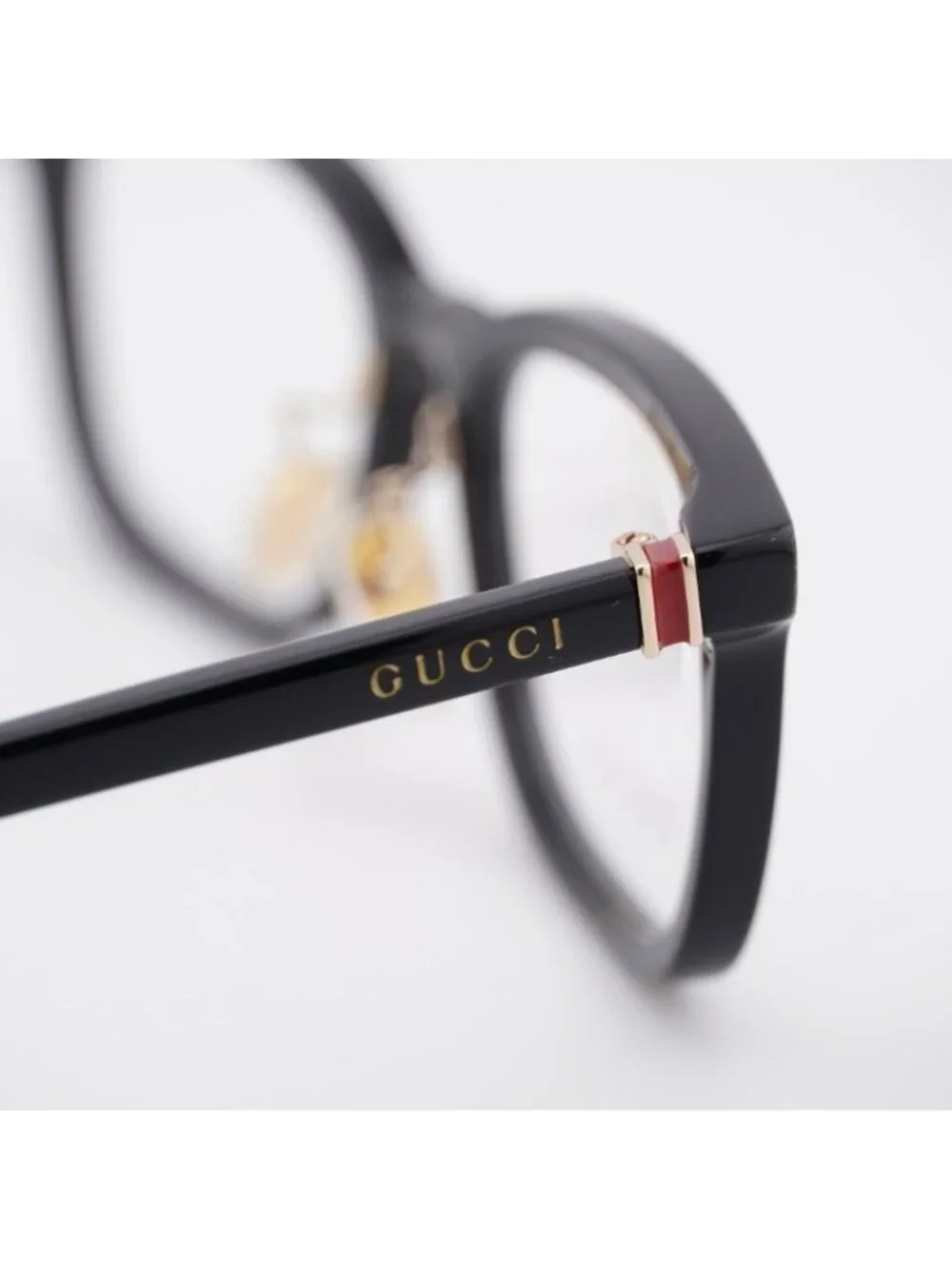Gucci GG2002OJ 001 Eyeglasses Black 53mm Rectangle Frame